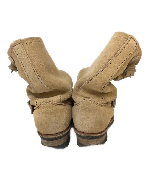 RED WING（レッドウィング）RED WING (レッドウィング) エンジニアブーツ ベージュ サイズ:SIZE 7 1/2の古着・服飾アイテム