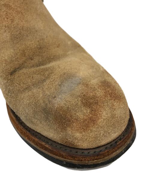 RED WING（レッドウィング）RED WING (レッドウィング) エンジニアブーツ ベージュ サイズ:SIZE 7 1/2の古着・服飾アイテム