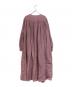 nest Robe (ネストローブ) ファナージュ切替えギャザーワンピース ピンク サイズ:SIZE Free：10000円