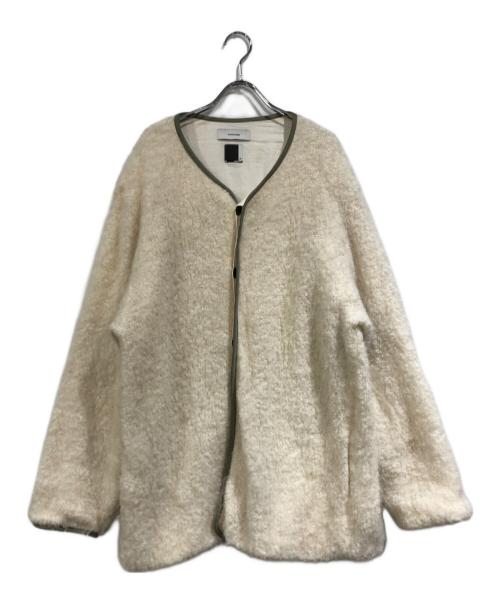 FACETASM（ファセッタズム）FACETASM (ファセッタズム) モヘヤコート ホワイト サイズ:00の古着・服飾アイテム