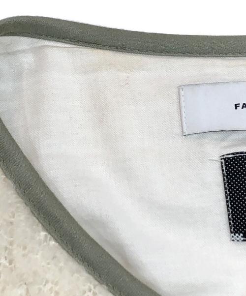 FACETASM（ファセッタズム）FACETASM (ファセッタズム) モヘヤコート ホワイト サイズ:00の古着・服飾アイテム