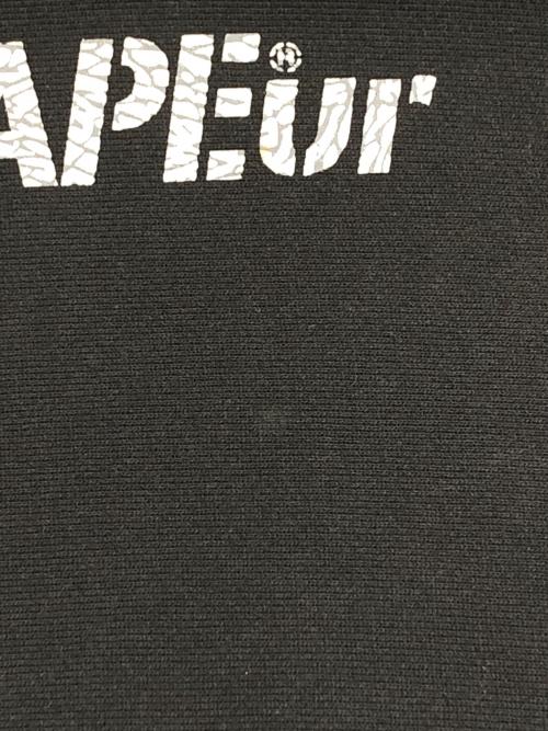 SAPEur（サプール）SAPEur (サプール) プリントパーカー ブラック サイズ:SIZE XLの古着・服飾アイテム