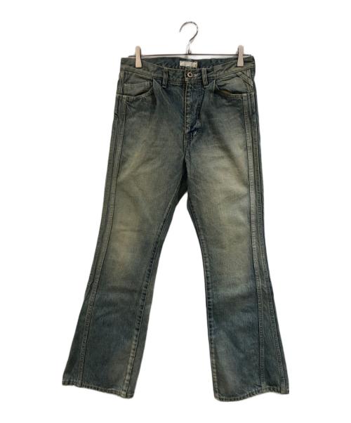 ROTOL（ロトル）ROTOL (ロトル) TRIPLE SEAMS 6P DENIM FLARE DAMAGE インディゴ サイズ:SIZE 1の古着・服飾アイテム