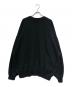 MINEDENIM（マインデニム）の古着「クルーネックスウェット」｜ブラック