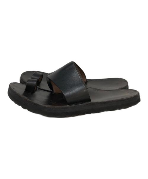 JUTTA NEUMANN（ユッタニューマン）JUTTA NEUMANN (ユッタニューマン) ALICE レザーサンダル ブラウン サイズ:SIZE D7の古着・服飾アイテム