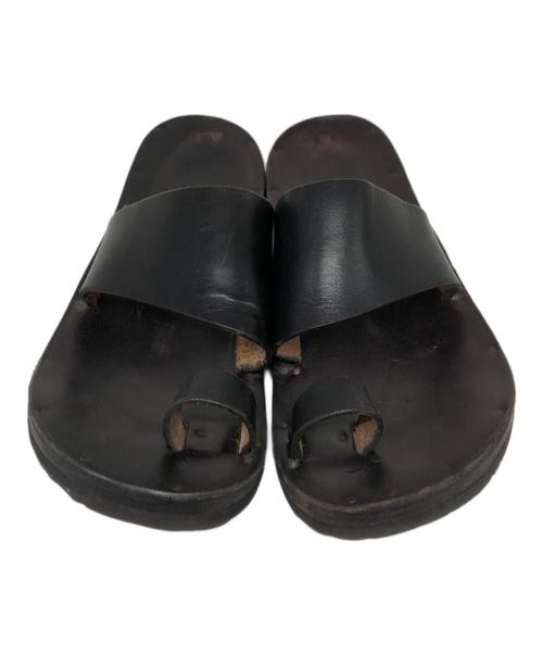 JUTTA NEUMANN（ユッタニューマン）JUTTA NEUMANN (ユッタニューマン) ALICE レザーサンダル ブラウン サイズ:SIZE D7の古着・服飾アイテム