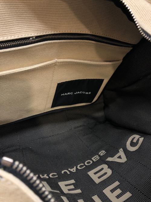 MARC JACOBS（マークジェイコブス）MARC JACOBS (マークジェイコブズ) THE JACQUARD LARGE TOTE BAG ベージュの古着・服飾アイテム