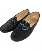 TOD'Sトッズ）の古着「ビットローファー/ドライビングシューズ」｜ブラック