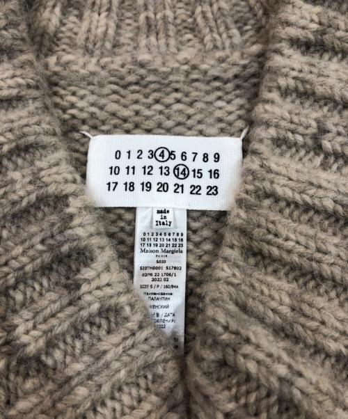 Maison Margiela（メゾンマルジェラ）Maison Margiela (メゾンマルジェラ) ニットベスト ブラウン サイズ:SIZE Sの古着・服飾アイテム