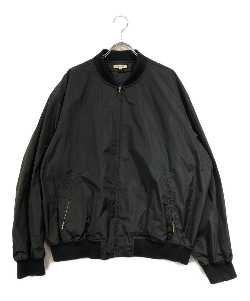 BLAMINK（ブラミンク）BLAMINK (ブラミンク) シルクブレンドブルゾン ブラック サイズ:2の古着・服飾アイテム