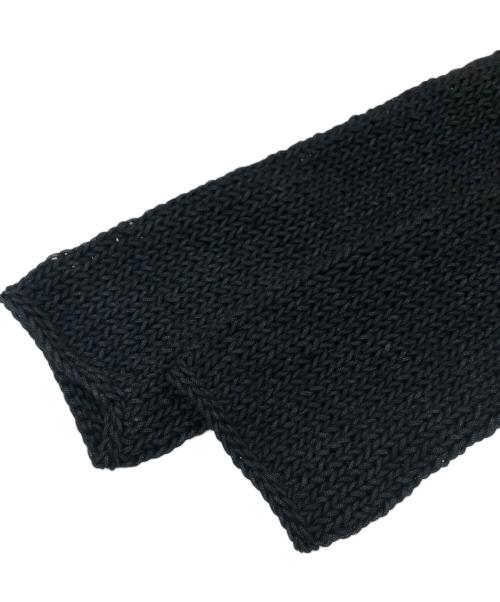 noir kei ninomiya（ノワール ケイ ニノミヤ）noir kei ninomiya (ノワール ケイ ニノミヤ) ハーネスニットトップス ブラック サイズ:SIZE Sの古着・服飾アイテム