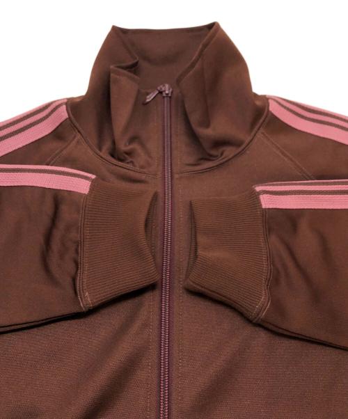 Needles（ニードルズ）Needles (ニードルズ) Track Jacket - Poly Smooth ブラウン サイズ:Mの古着・服飾アイテム
