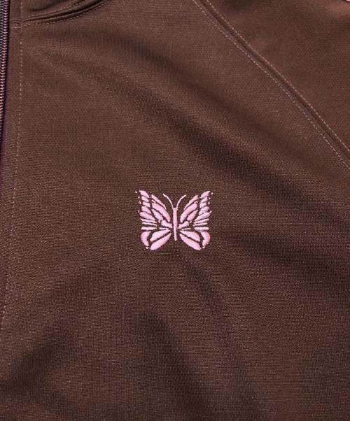 Needles（ニードルズ）Needles (ニードルズ) Track Jacket - Poly Smooth ブラウン サイズ:Mの古着・服飾アイテム