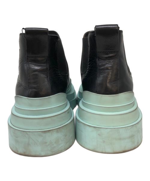 BOTTEGA VENETA（ボッテガベネタ）BOTTEGA VENETA (ボッテガベネタ) タイヤブーツ ブラック サイズ:SIZE 42の古着・服飾アイテム
