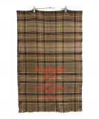 Acne studiosアクネ ストゥディオス）の古着「チェックマフラー」｜ベージュ