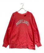 Champion REVERSE WEAVEチャンピオン リバース ウィーブ）の古着「80’Ｓクルーネックスウェット」｜レッド