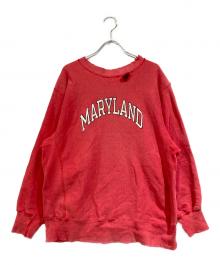 Champion REVERSE WEAVE（チャンピオン リバース ウィーブ）の古着「80’Ｓクルーネックスウェット」｜レッド