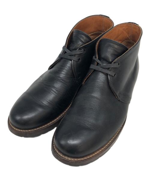 RED WING（レッドウィング）RED WING (レッドウィング) BECKMAN CHUKKA BOOTS ブラック サイズ:28㎝の古着・服飾アイテム