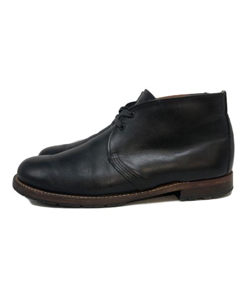 RED WING（レッドウィング）RED WING (レッドウィング) BECKMAN CHUKKA BOOTS ブラック サイズ:28㎝の古着・服飾アイテム