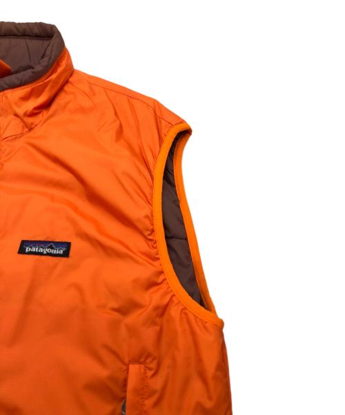 Patagonia（パタゴニア）Patagonia (パタゴニア) パフボールベスト オレンジ サイズ:Sの古着・服飾アイテム