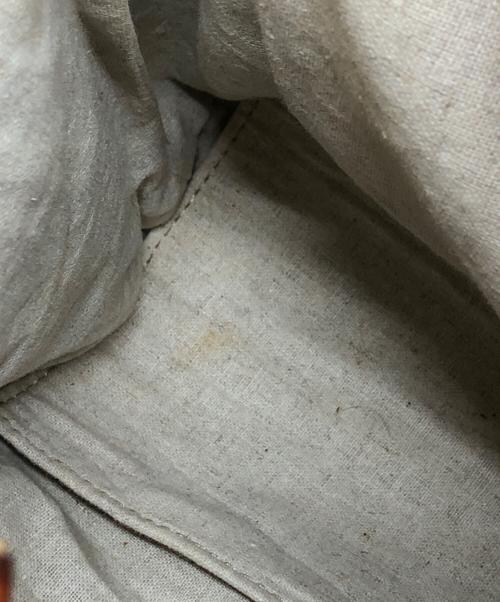 SLOW（スロウ）SLOW (スロウ) レザートートバッグ キャメルの古着・服飾アイテム