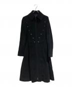 Jean Paul GAULTIERジャンポールゴルチェ）の古着「アンゴラウールロングコート」｜ブラック