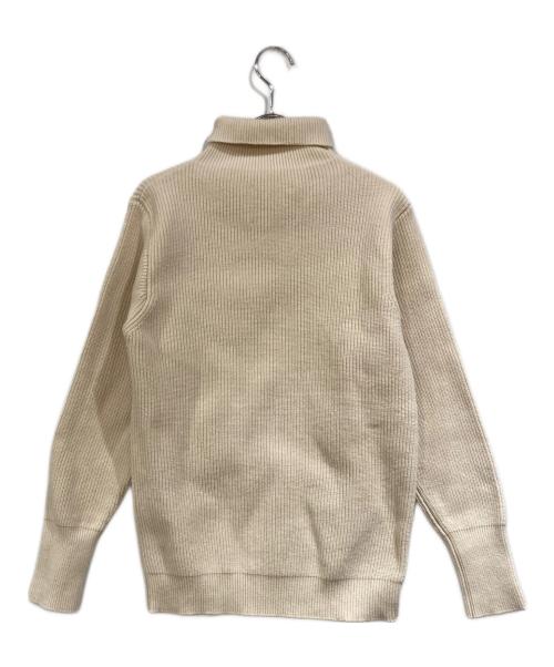 JIL SANDER+（ジルサンダープラス）JIL SANDER+ (ジルサンダープラス) ハイネックニット ベージュ サイズ:SIZE32の古着・服飾アイテム
