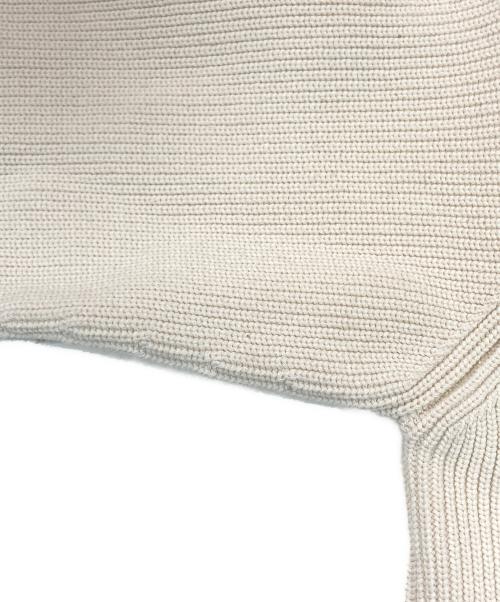 JIL SANDER+（ジルサンダープラス）JIL SANDER+ (ジルサンダープラス) ハイネックニット ベージュ サイズ:SIZE32の古着・服飾アイテム