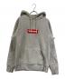 Supreme（シュプリーム）の古着「Box Logo Hooded Sweatshirt」｜グレー