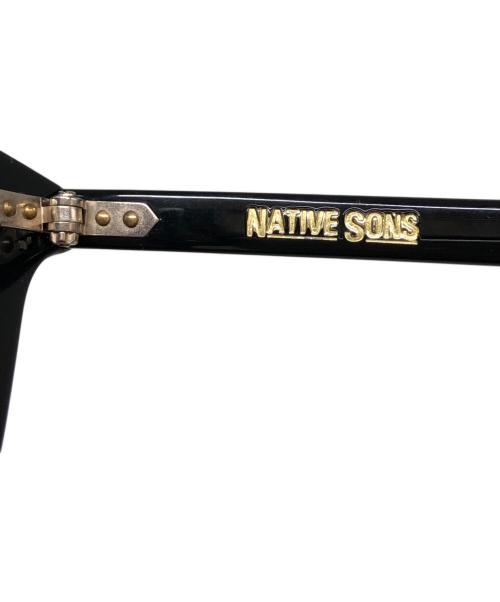 NATIVE SONS（ネイティブ サンズ）NATIVE SONS (ネイティブ サンズ) WACKO MARIA (ワコマリア) サングラス ブラック サイズ:SIZE 46.2□22.5の古着・服飾アイテム