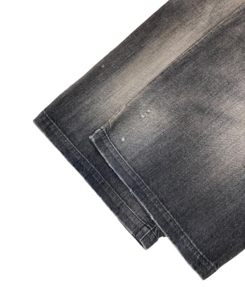 YOKE（ヨーク）YOKE (ヨーク) ANCELLM (アンセルム) ダメージ加工デニムパンツ ブラック サイズ:SIZE Mの古着・服飾アイテム