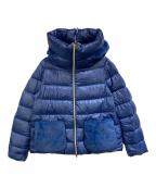 HERNOヘルノ）の古着「エコファーダウンジャケット」｜ネイビー