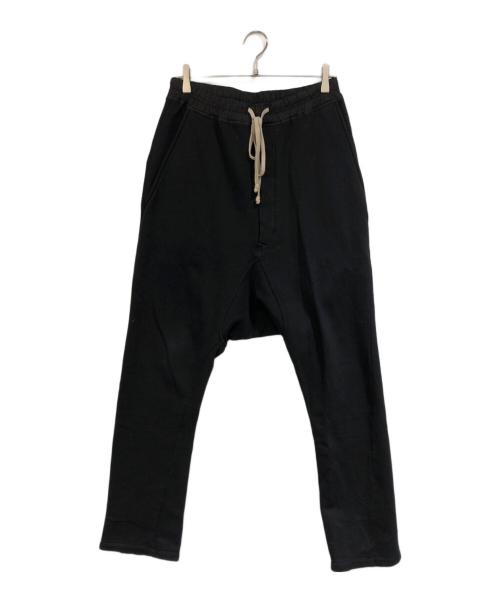 DRKSHDW（ダークシャドウ）DRKSHDW (ダークシャドウ) サルエルスウェットパンツ ブラック サイズ:SIZE Sの古着・服飾アイテム