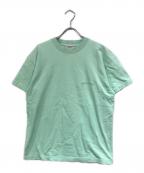 BALENCIAGAバレンシアガ）の古着「ロゴ刺繍半袖カットソー」｜グリーン