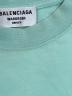 中古・古着 BALENCIAGA (バレンシアガ) ロゴ刺繍半袖カットソー グリーン サイズ:SIZE XS：18000円