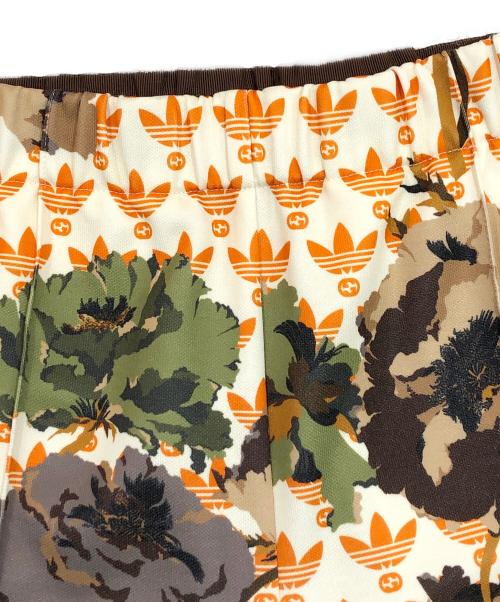 adidas（アディダス）adidas (アディダス) GUCCI (グッチ) テクニカル フラワープリントトラックパンツ マルチカラー サイズ:SIZE Sの古着・服飾アイテム