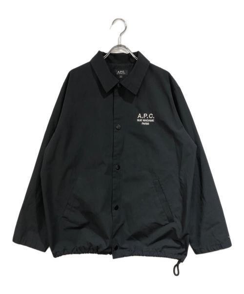 A.P.C.（アーペーセー）A.P.C. (アーペーセー) コーチジャケット ブラック サイズ:SIZE Sの古着・服飾アイテム