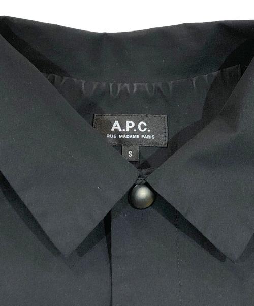 A.P.C.（アーペーセー）A.P.C. (アーペーセー) コーチジャケット ブラック サイズ:SIZE Sの古着・服飾アイテム