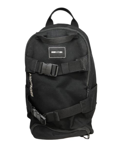 Manhattan Portage（マンハッタンポーテージ）Manhattan Portage (マンハッタンポーテージ) WIND AND SEA (ウィンダンシー) リュック ブラックの古着・服飾アイテム