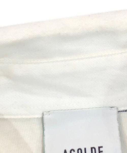 AGOLDE（エーゴールドイー）AGOLDE (エーゴールドイー) ラガーシャツ ブラック サイズ:SIZE Lの古着・服飾アイテム