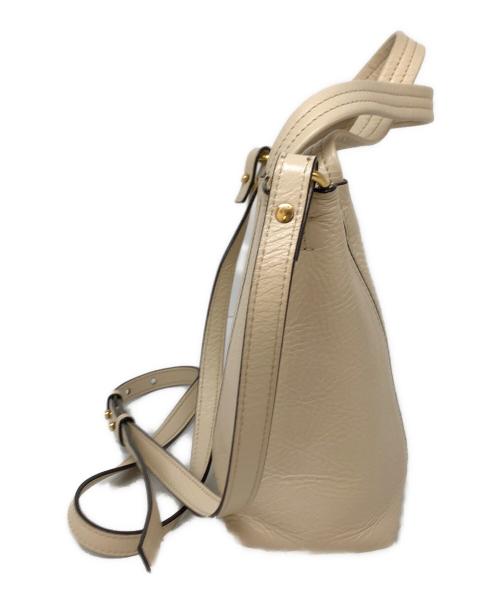 Chloe（クロエ）Chloe (クロエ) スピンスモールトートバッグ アイボリーの古着・服飾アイテム