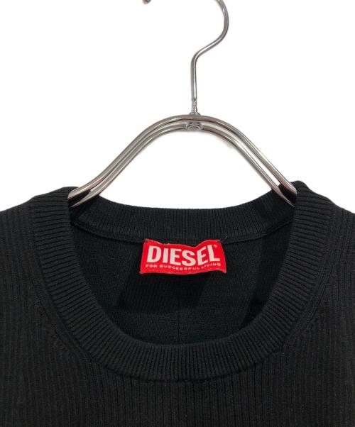 DIESEL（ディーゼル）DIESEL (ディーゼル) M-Onervax-Top ブラック サイズ:XSの古着・服飾アイテム