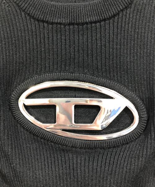 DIESEL（ディーゼル）DIESEL (ディーゼル) M-Onervax-Top ブラック サイズ:XSの古着・服飾アイテム
