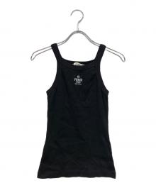 FENDI（フェンディ）の古着「タンクトップ」｜ブラック