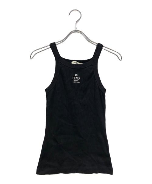 FENDI（フェンディ）FENDI (フェンディ) タンクトップ ブラック サイズ:XSの古着・服飾アイテム