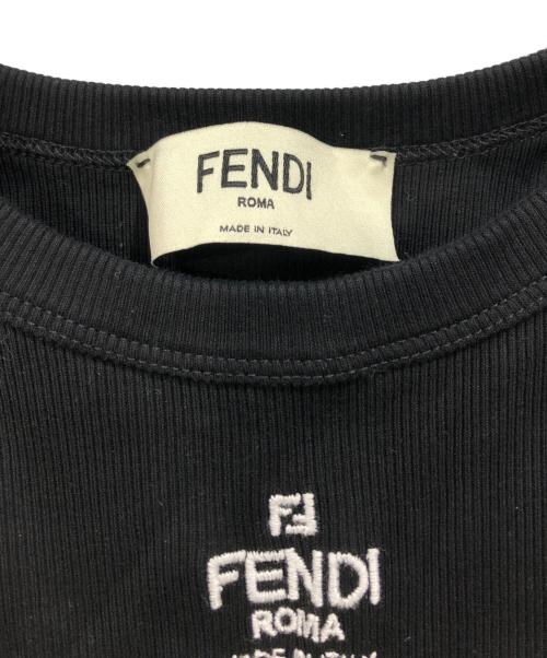 FENDI（フェンディ）FENDI (フェンディ) タンクトップ ブラック サイズ:XSの古着・服飾アイテム