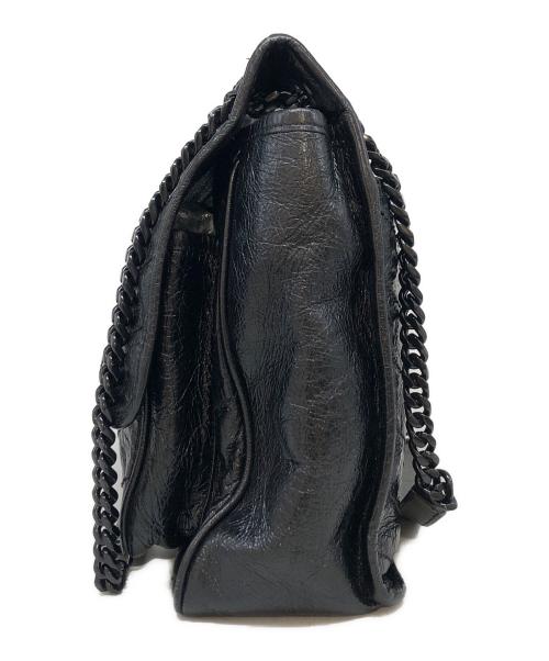 Saint Laurent Paris（サンローランパリ）Saint Laurent Paris (サンローランパリ) チェーンショルダーバッグ ブラックの古着・服飾アイテム