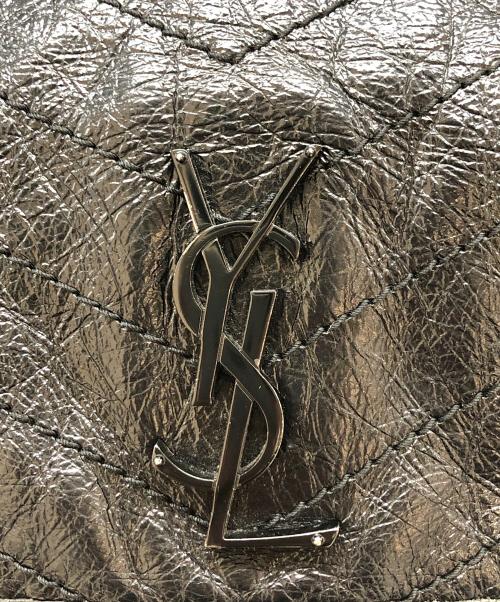 Saint Laurent Paris（サンローランパリ）Saint Laurent Paris (サンローランパリ) チェーンショルダーバッグ ブラックの古着・服飾アイテム