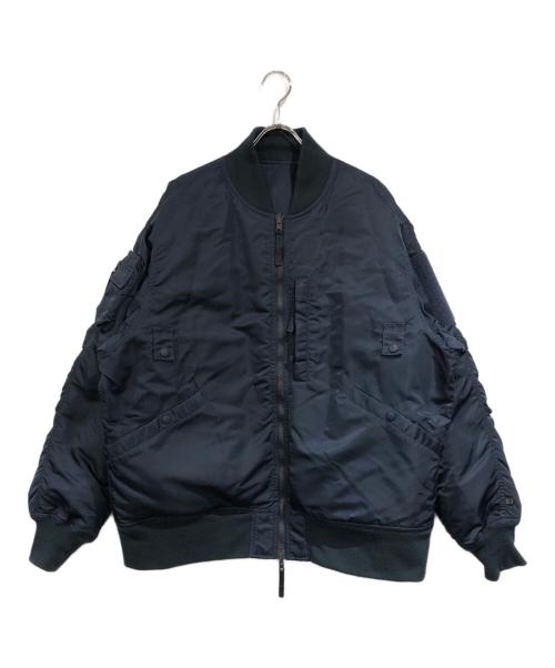 DAIWA PIER39（ダイワ ピア39）DAIWA PIER39 (ダイワ ピア39) TECH REVERSIBLE MA-1 ネイビー サイズ:SIZE Lの古着・服飾アイテム