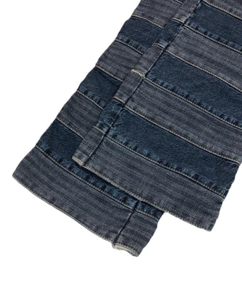 Hysteric Glamour（ヒステリックグラマー）Hysteric Glamour (ヒステリックグラマー) スクラッチフレアデニムパンツ インディゴ サイズ:SIZE 66cm (W26)の古着・服飾アイテム